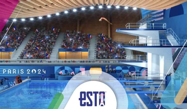 Aquatic Centre albergara las competencias de deportes acuáticos en París 2024. Foto: Cortesía