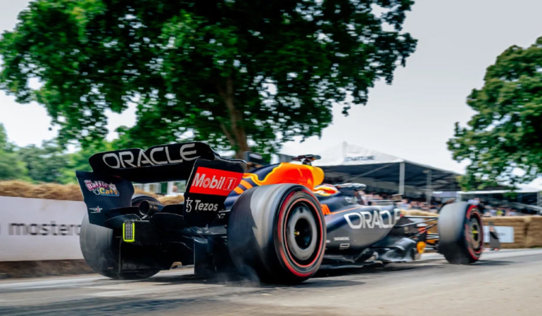 Checo Pérez finalizó en el séptimo lugar en el Gran Premio de Hungría. Foto: Cortesía
