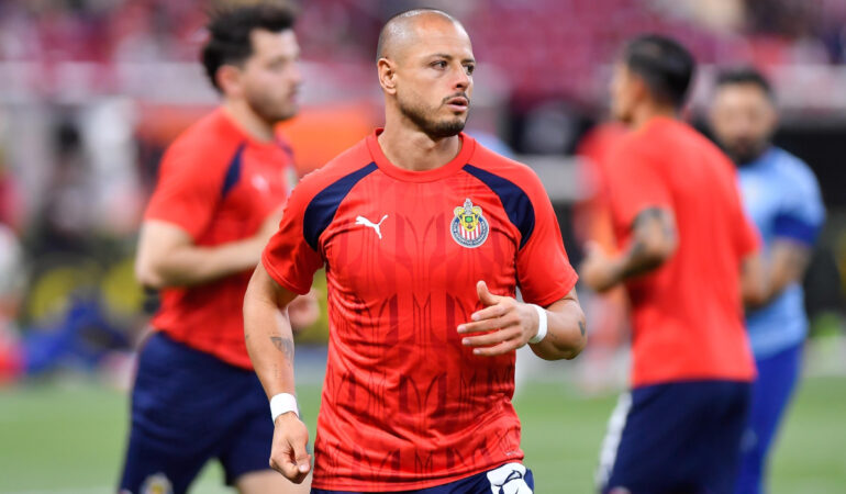 Chicharito Hernández podría jugar ante Toluca en el inicio del torneo. FOTO: Mexsport