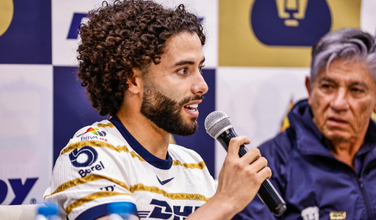 Chino Huerta sabe que Jaime Lozano le brindó una oportunidad única en el Tricolor / Foto: Luis Garduño