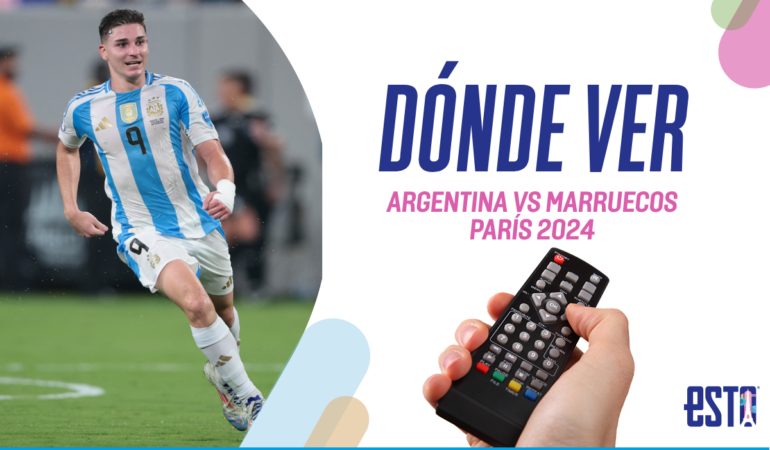Dónde ver Argentina vs Marruecos de los Juegos Olímpicos