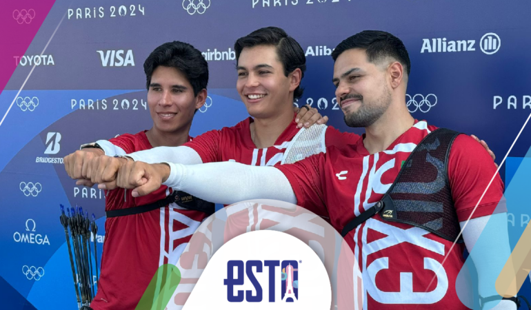 El equipo mexicano de tiro con arco siguen su participación en París 2024. Foto: Juan Antonio Dávalos