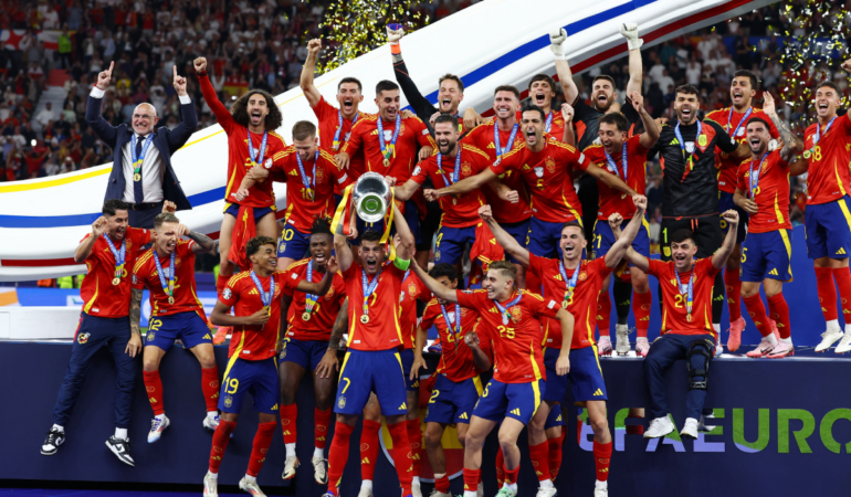 ¡Los reyes de Europa! España domina el 11 ideal de la Euro 2024 con más de medio equipo