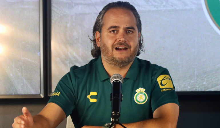 Jesús Martínez hablo del futuro del León foto_ Francisco Meza