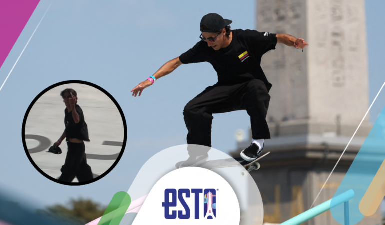 Jhancarlos González insultó a las cámaras tras ser eliminado de skateboarding / Foto: Reuters