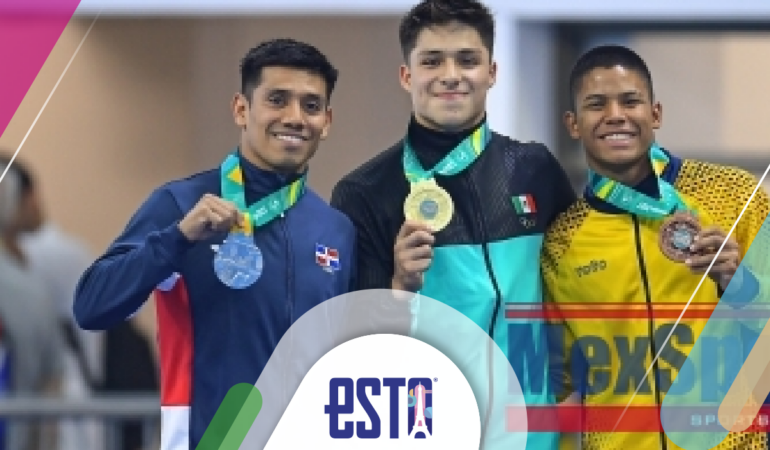 Jonathan Ruvalcaba consiguió su primera medalla para Dominicana. Foto: Mexsport