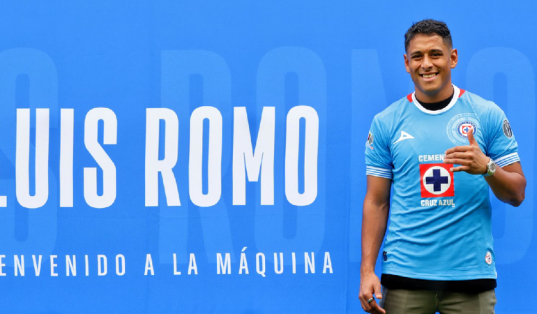 Luis Romo fue presentado como refuerzo de Cruz Azul / Foto: Ramón Romero