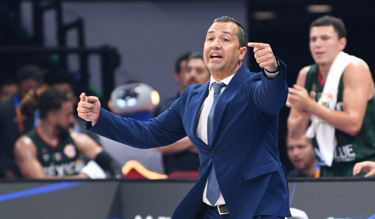 México se quedó sin boleto a París 2024 en Basquetbol / Foto: AFP