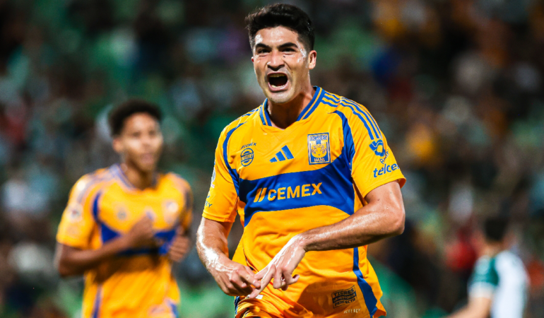Nicolas Ibañez quiere hacer un buen torneo con Tigres foto_ Mexsport