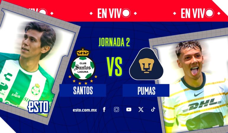 Santos recibe a los Pumas en la jornada 2 de la Liga MX. FOTO: Especial