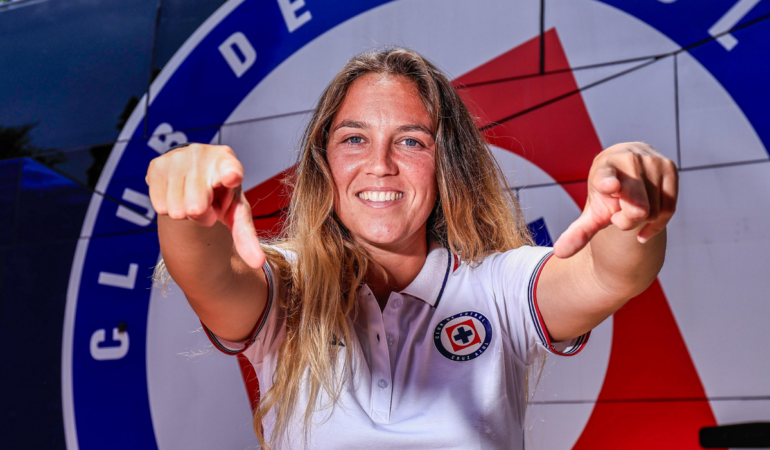 Sarah Huchet tiene experiencia en Sampdoria, Fiorentina, Napoli y Olympique Marsella / Foto: Luis Garduño