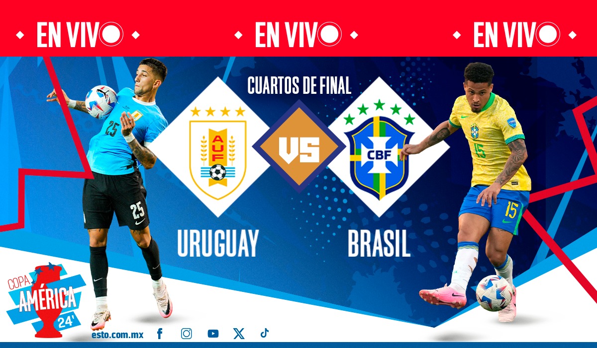 Uruguay vs Brasil sigue EN VIVO y GRATIS el partido de la Copa América