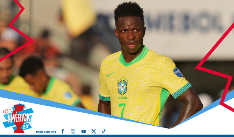 Vinicius Jr. se culpa por la caída de Brasil. FOTO: Reuters