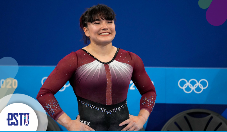 Alexa Moreno una referente de la gimnasia mexicana. Foto: Cortesía