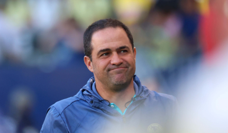 André Jardine, técnico del América defendió a su portero. Foto: Mexsport