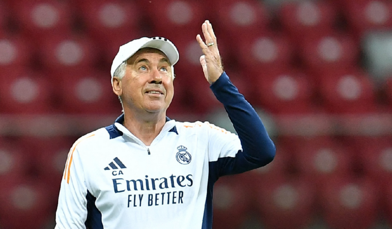 Carlo Ancelotti asegura que en el Real Madrid hay buenos jugadores que defienden una causa / Foto: Reuters