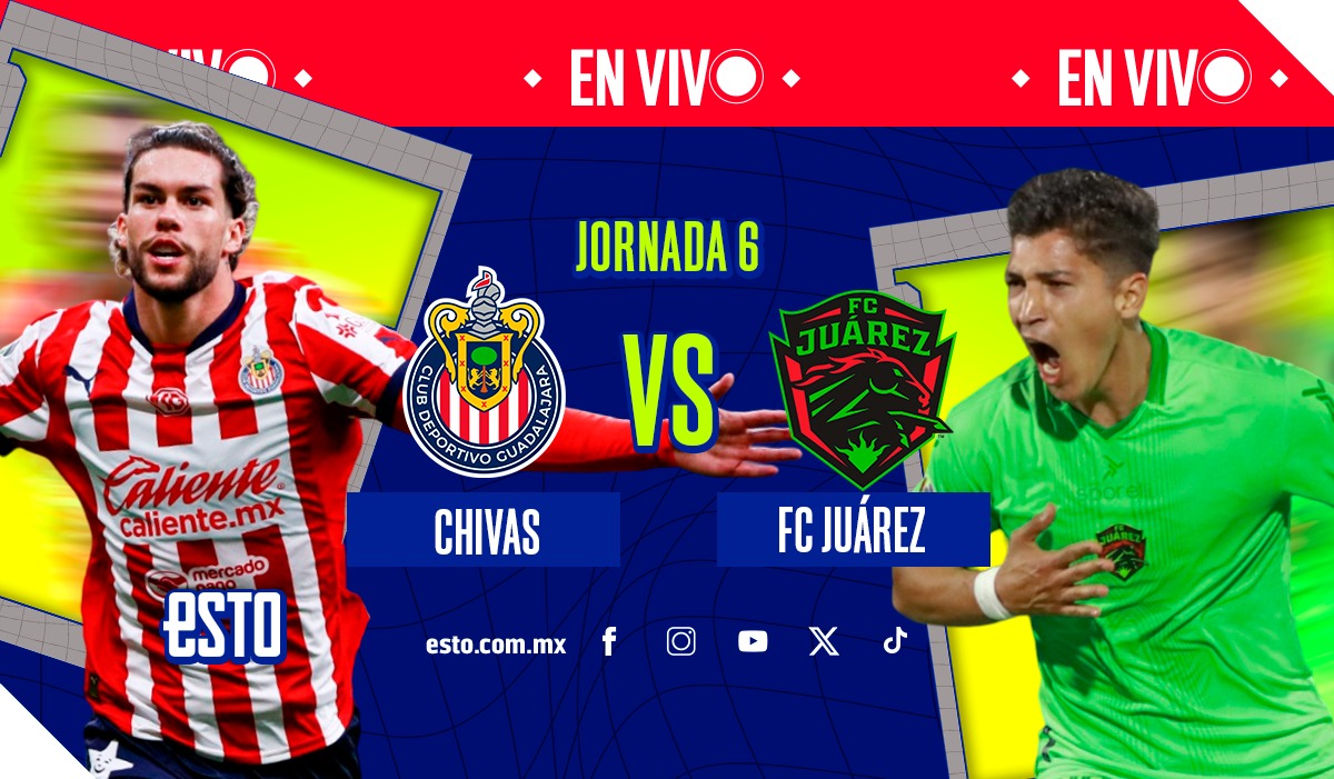 Chivas vs FC Juárez Sigue en vivo el partido de la jornada 5 del