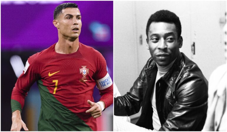 Cristiano Ronaldo demeritó los goles de Pelé / Foto: Mexsport