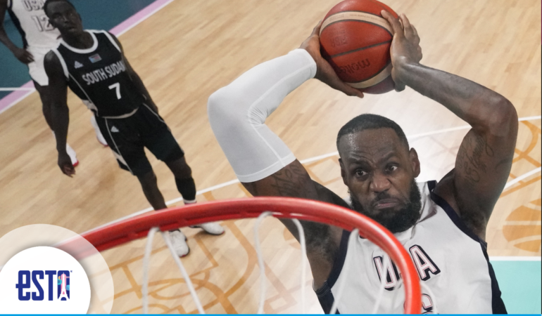 El Dream Team de USA registra 213 puntos a favor en París 2024 / Foto: Reuters