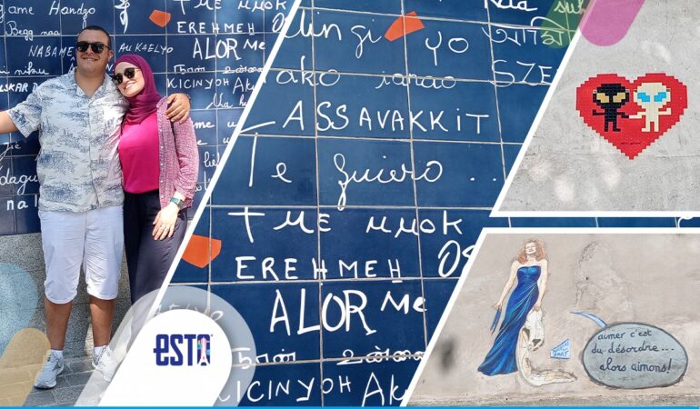 El Muro de los Te Amo tiene frases con más de 250 idiomas Foto Héctor Alfonso Morales