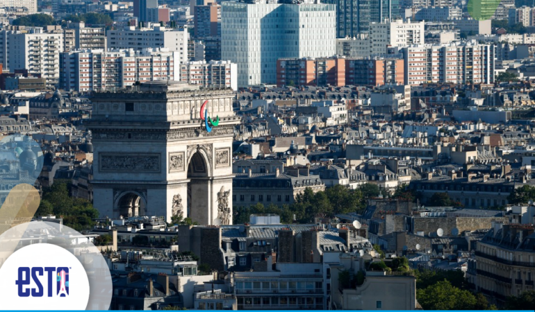 El arco del triunfo tiene un significado especial para los Juegos Paralímpicos / Foto: AFP