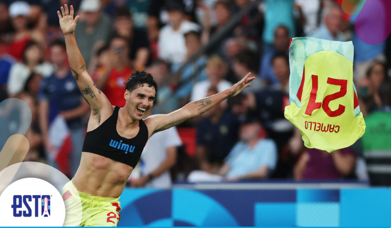 España ganó la medalla de oro en futbol en París 2024 foto- Reuters