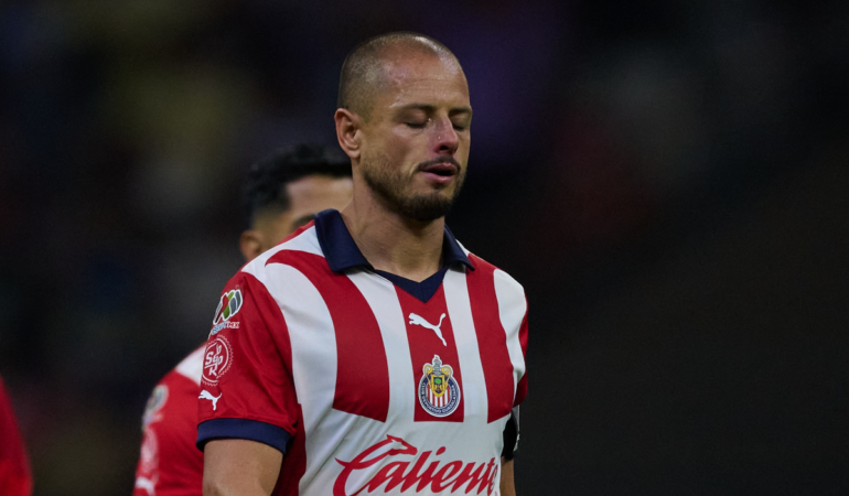 Javier Hernández no jugó en la Leagues Cup con Chivas / Foto: Mexsport