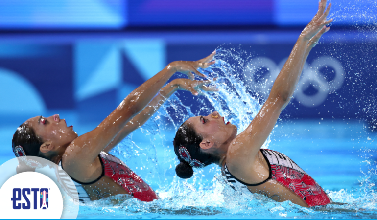 Joana Jiménez y Nuria Diosdado comandaron al equipo de natación artística de París 2024 / Foto: Reuters