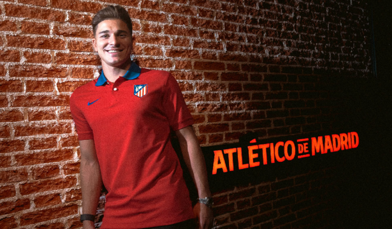 Julián Álvarez llega a potenciar el Atlético de Madrid en LaLiga / Foto: @Atleti