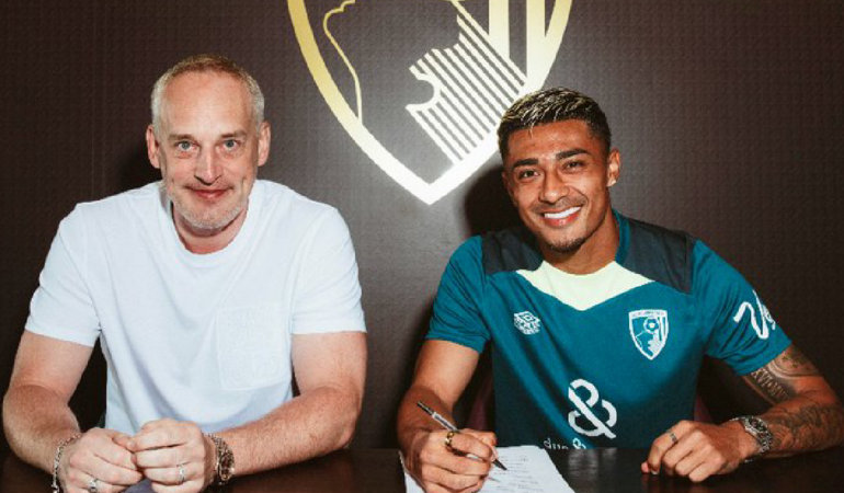 Julián Araujo ya pertenece al Bournemouth / Foto: @afcbournemouth
