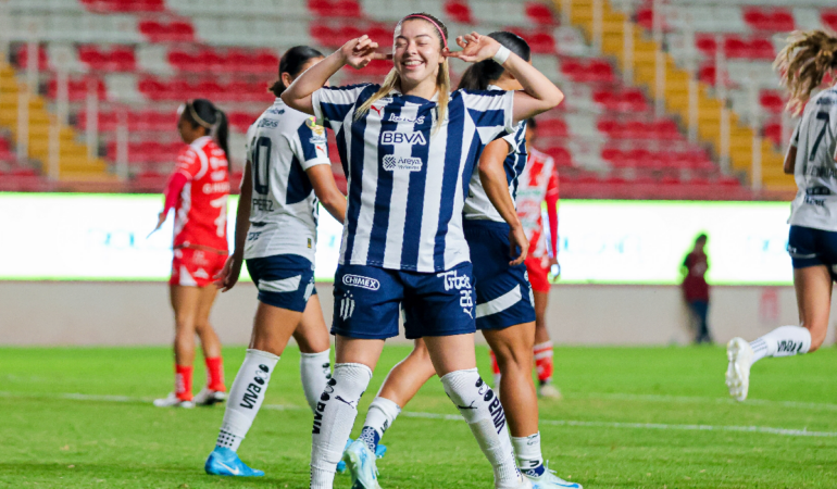 Katty Martínez se estrenó con Monterrey en la Liga MX femenil | MEXSPORT