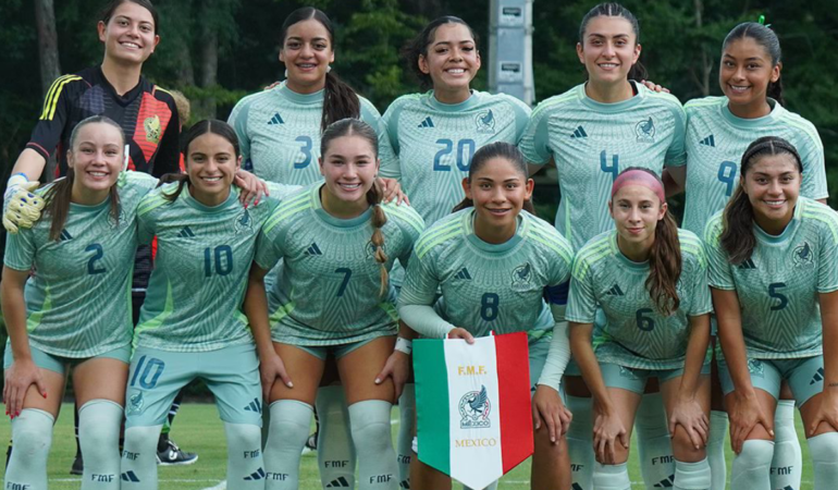 La Selección Mexicana Femenil Sub-20 compartirá el Grupo A con el anfitrión Colombia / Foto: @miselecciónfem