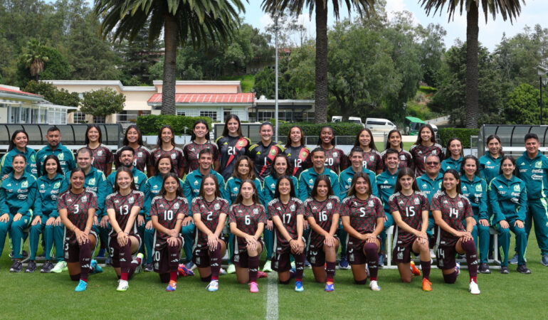 La Selección sub 20 femenil buscará una participación histórica en el Mundial femenil. FOTO: @Miseleccionfem