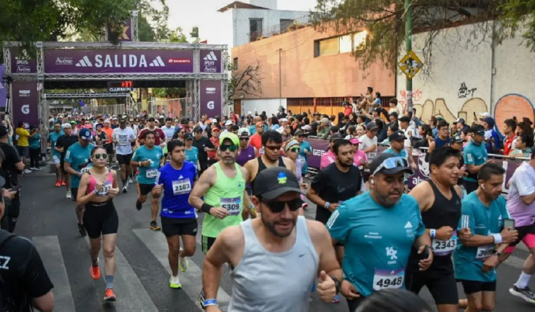 La ruta del Maratón CDMX 2024 foto_@maraton_cdmx