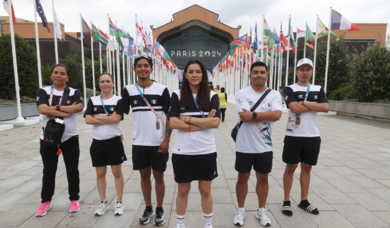 Listo el equipo de parataekwondo para iniciar su aventura en París 2024. Foto: @Conade