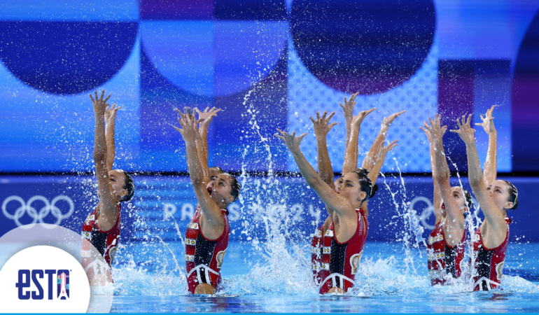 Los aficionados en redes sociales consideraron injusta la calificación de los jueces al equipo de natación artística / Foto: Reuters