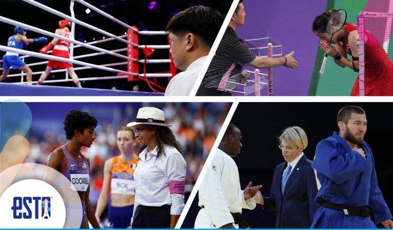 Los jueces, una parte esencial de los Juegos Olímpicos. FOTO: Reuters