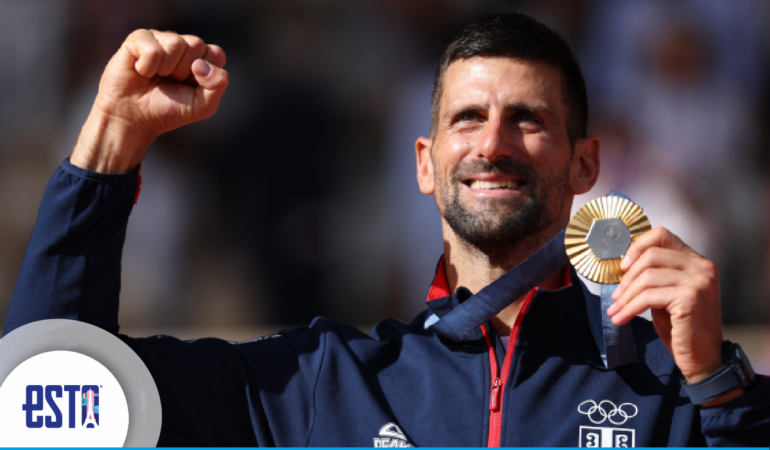 Novak Djokovic logró el Golden Slam en París 2024 / Foto: Reuters