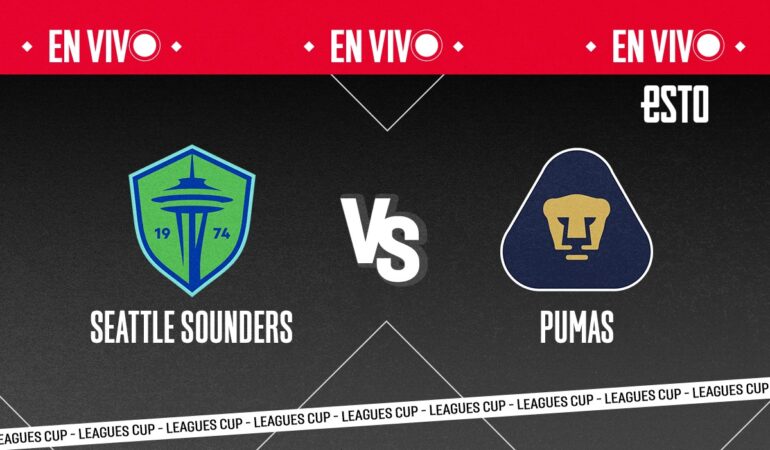 Seattle Sounders y Pumas se enfrentan en Octavos de Leagues Cup Foto Abril Hernández