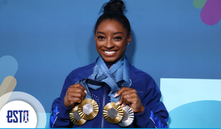Simone Biles fue una de las grandes figuras de los Juegos Olímpicos / foto: Reuters