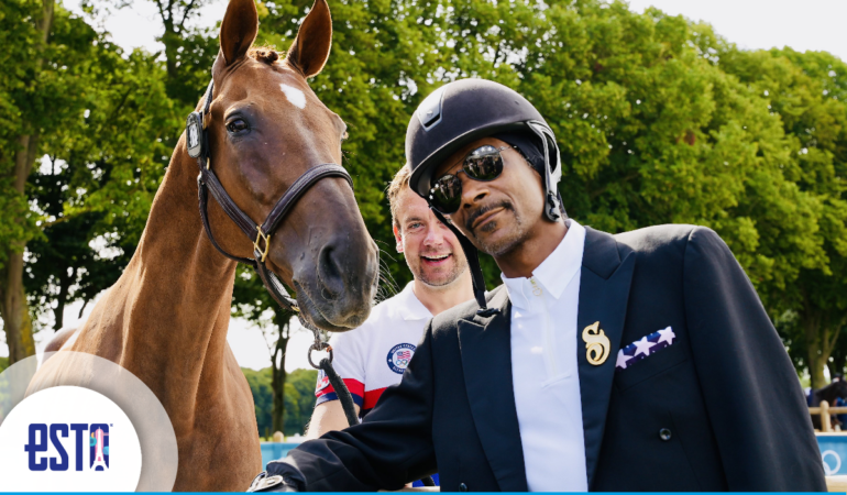 Snoop Dogg se disfrazó como un jinete de los Juegos Olímpicos / Foto: @SnoopDogg