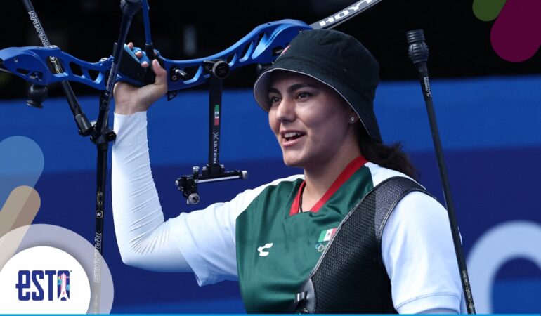 Alejandra Valencia avanzo en tiro con arco de París 2024. Foto: AFP
