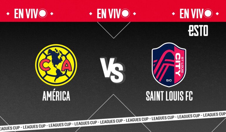 Sigue en vivo el partido entre América y el St. Louis City / Arte: Abril Hernández