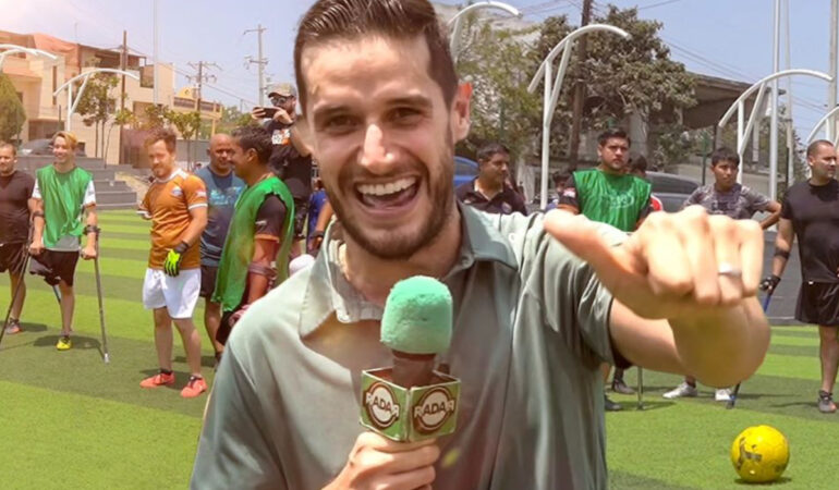 Adrián Marcelo tuvo una etapa como comentarista deportivo. FOTO: Ig @adrianmarcelo10