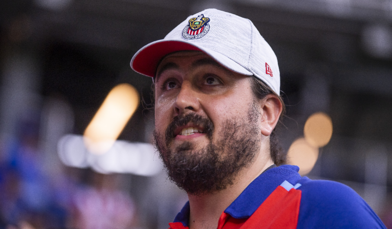 Amaury Vergara lleva cinco años como presidente de Chivas foto_ Mexsport