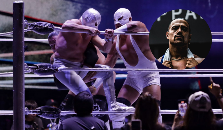 Ángel Garza consideró que el Hijo del Santo faltó al respeto a Rayman / Foto: Ramón Romero