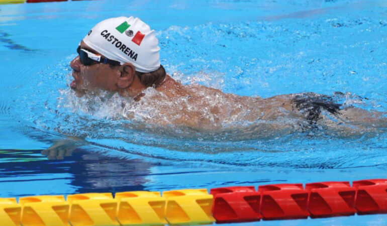 Arnulfo Castorena gana oro en natación de París 2024. FOTO: @Conade