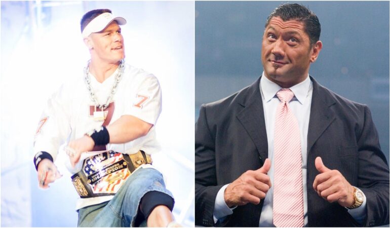 Batista estuvo a punto de ser despedido de WWE junto con John Cena / Foto: Cortesía WWE