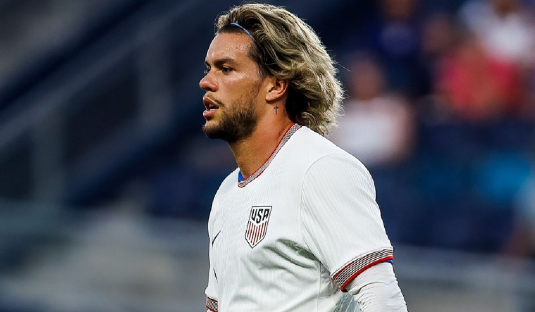 Cade Cowell tuvo su novena aparición con la Selección de Estados Unidos foto_@usmnt