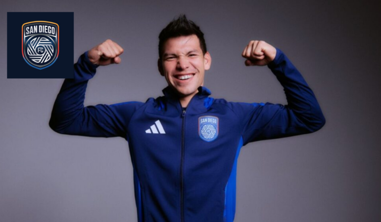 Chucky Lozano ya tiene técnico para el arranque del San Diego FC. Foto: @sandiegofc